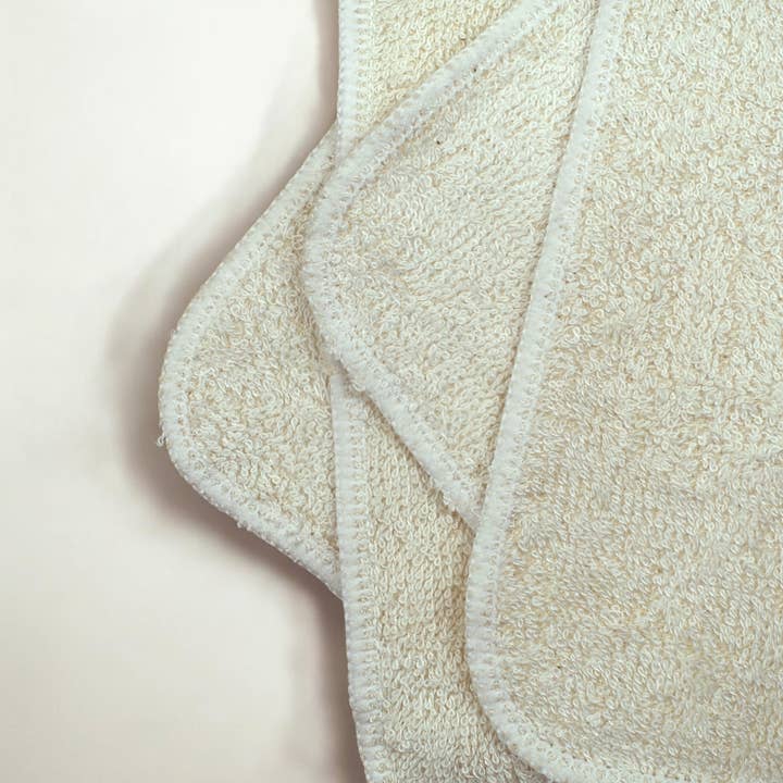 Muslinz - MerryGoRoundUK Ltd - Wholesale Face & Body Wipes - Baby - MuslinZ 12pk Bamboo Cotton Terry Wipes1