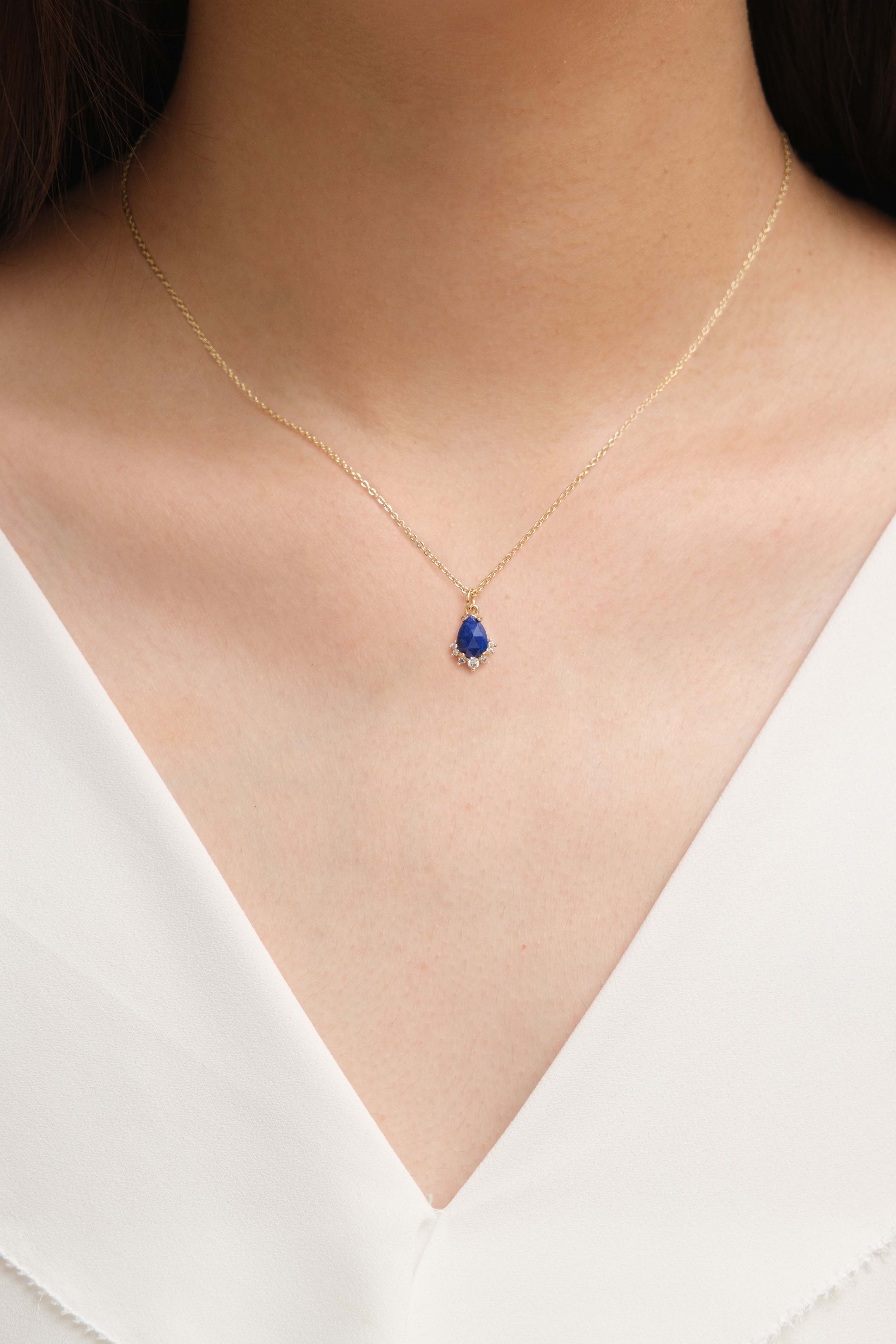 Heilo Jewelry - Wholesale Pendant/Charm Necklace - Joy Lapis Necklace2