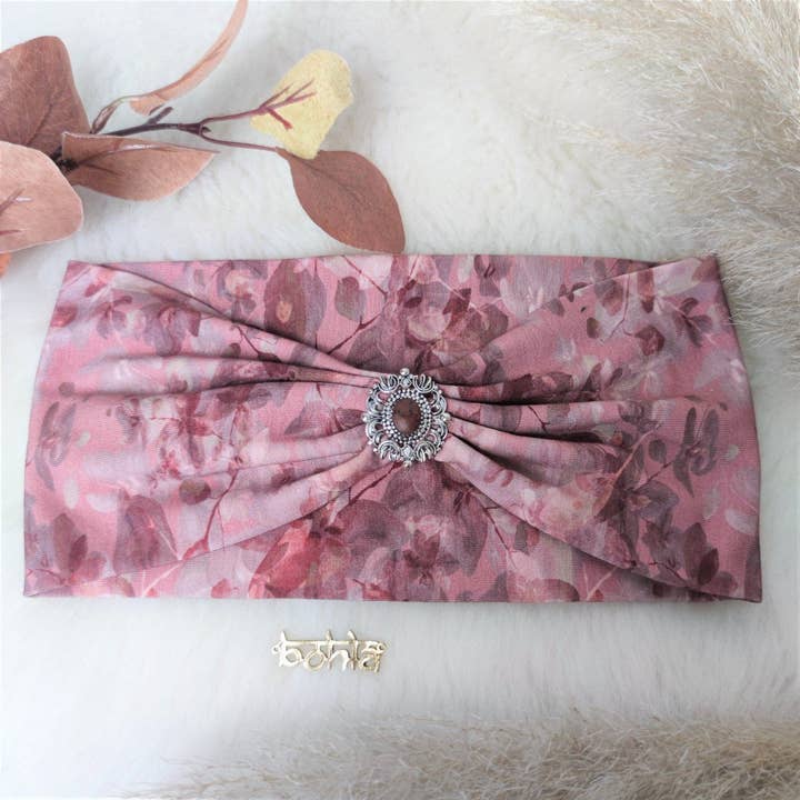 She's a Lucky Rose Headband for wholesale by Bohia