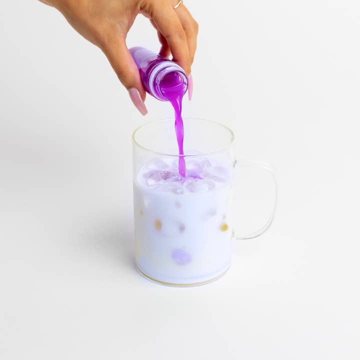 TIGER SHOT - Wholesale Protein/Superfood Powder - PURPLE MATCHA SHOT for lattes (16 Servings)3