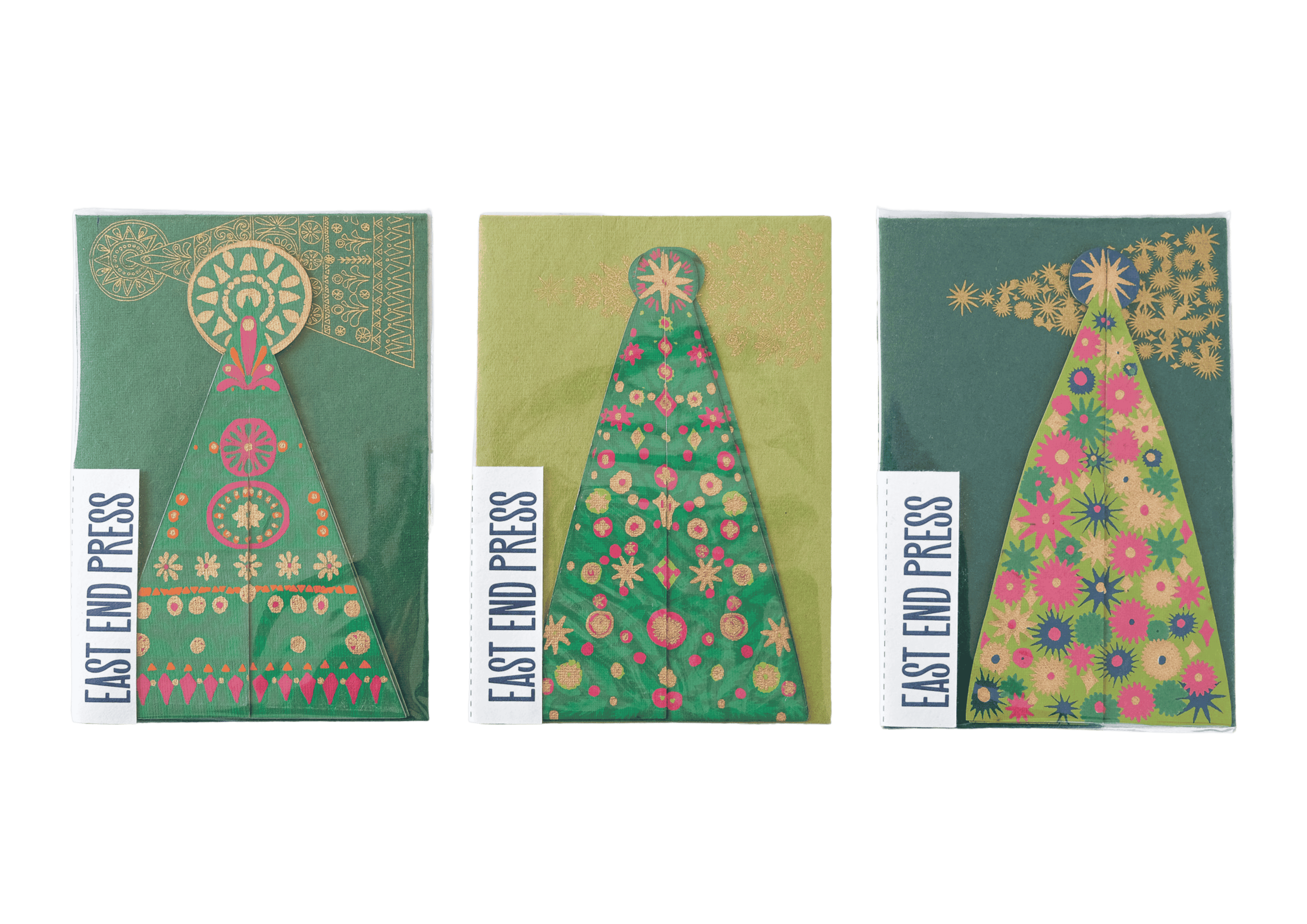 East End Press - Wholesale Christmas Decoration - UK/EU: Ornament Tree Greeting Card12