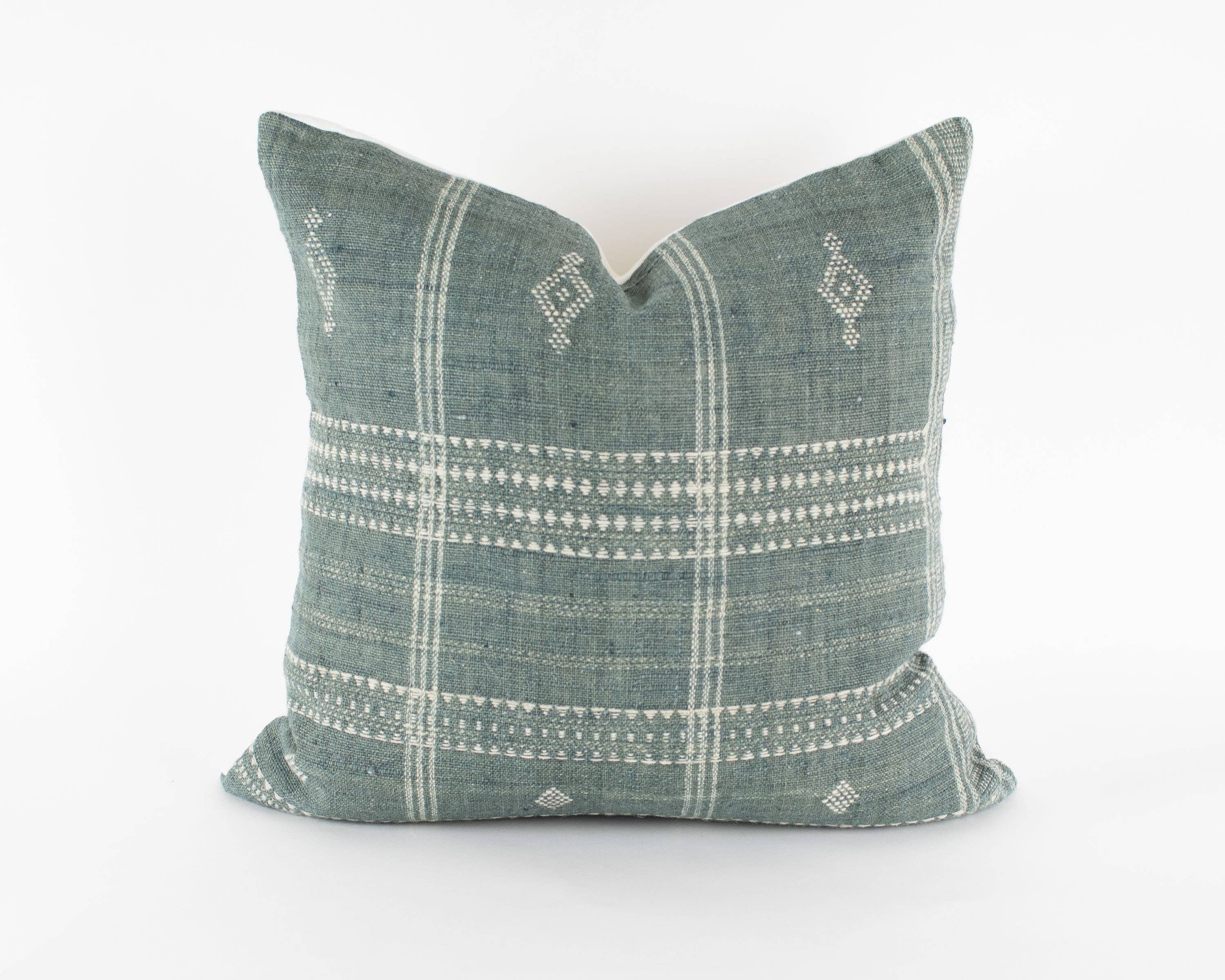 Heddle & Lamm - Wholesale Throw Pillow Cover - Aditi - 20" Mist Indian Wool Pillow Cover1