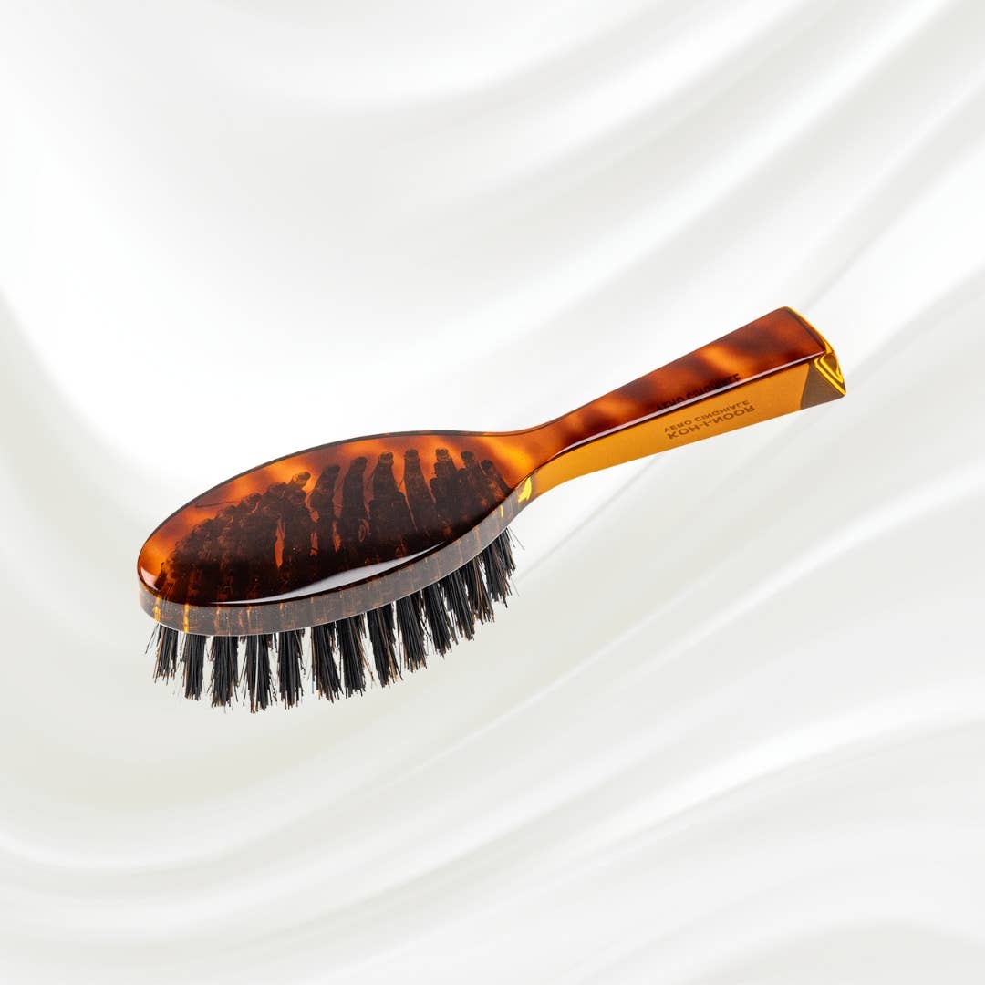 Koh-I-Noor - Wholesale Hair Brush/Comb - Jaspe Pneumatic Boar and Nylon Pin Oval Brush, Small3