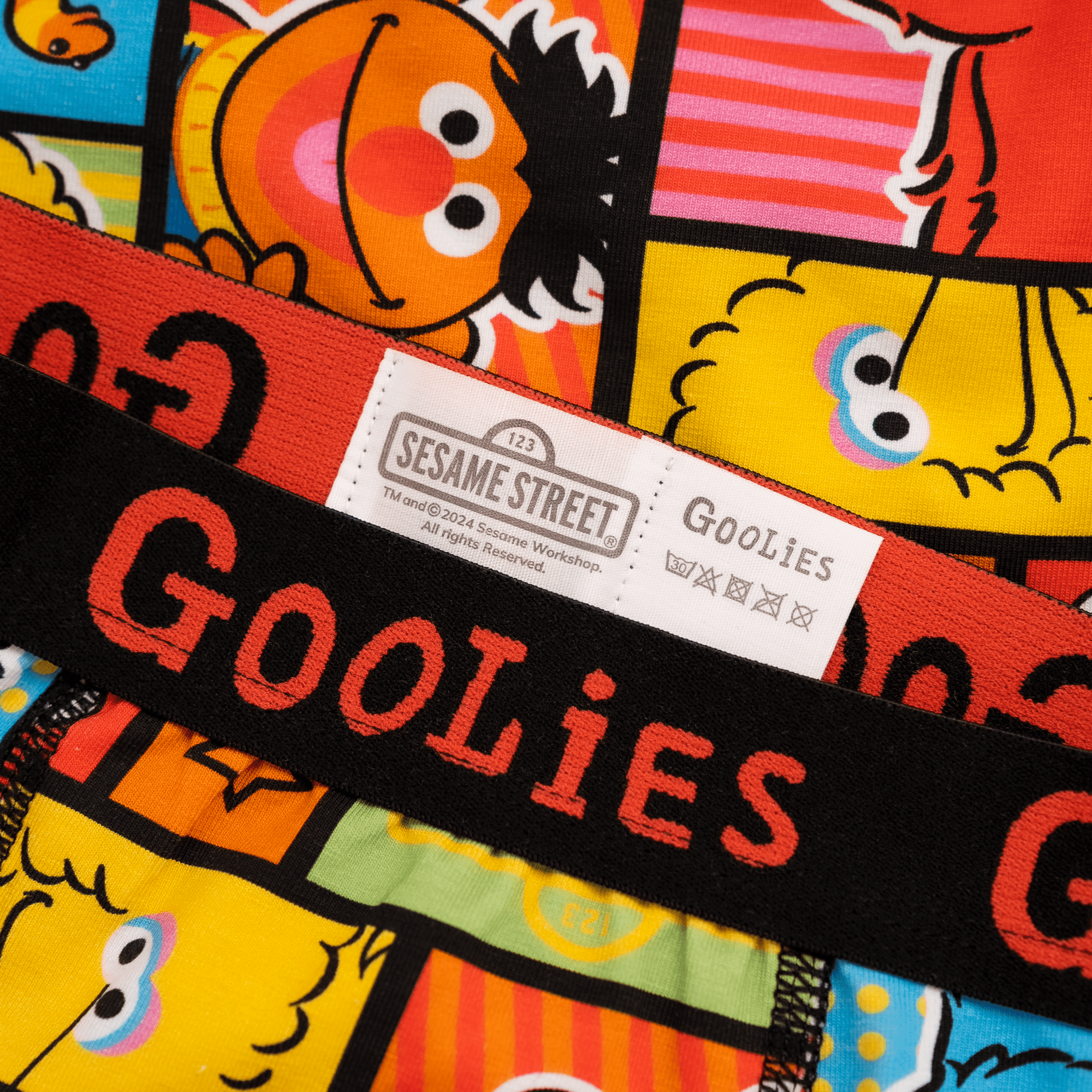 OddBalls – wholesale Underwear – Child – Sesame Street - Kids Boxer Shorts2