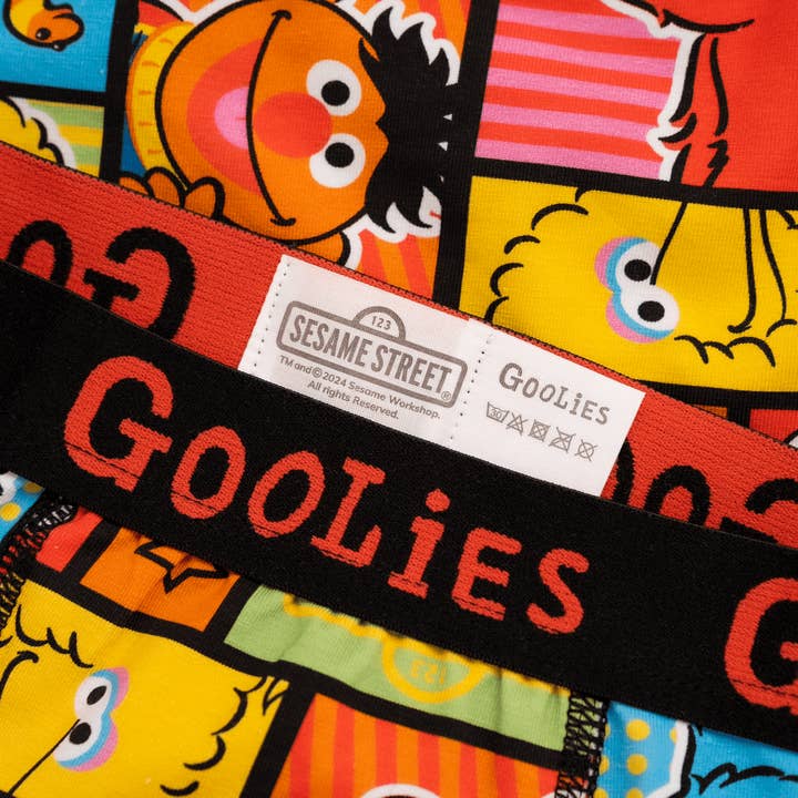 OddBalls – wholesale Underwear – Child – Sesame Street - Kids Boxer Shorts2