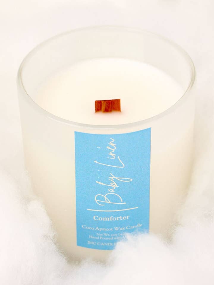 La collection de bougies "Comforter" pour la vente par JMC Candle Studio