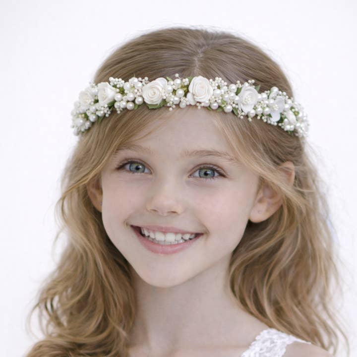 NUOVA corona per la prima comunione 2026, copricapo, accessorio per la testa per la vendita all'ingrosso da parte di Bajabella