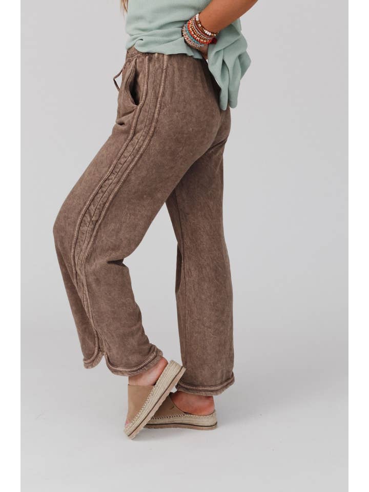 Three Bird Nest - Wholesale Pants - Women's - So Comfy Wide Leg Full Pant - New Mocha
