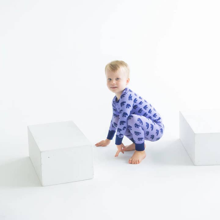 Tailgate Tikes - Wholesale Sleepwear Set - Kids - Kansas State Wildcats Two-Piece Pajama Set5