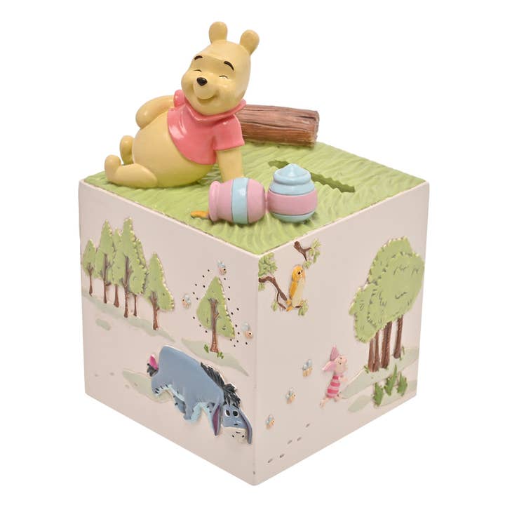 WIDDOP and Co. - Wholesale Money/Piggy Bank - Disney Winnie The Pooh & Friends Resin Money Box