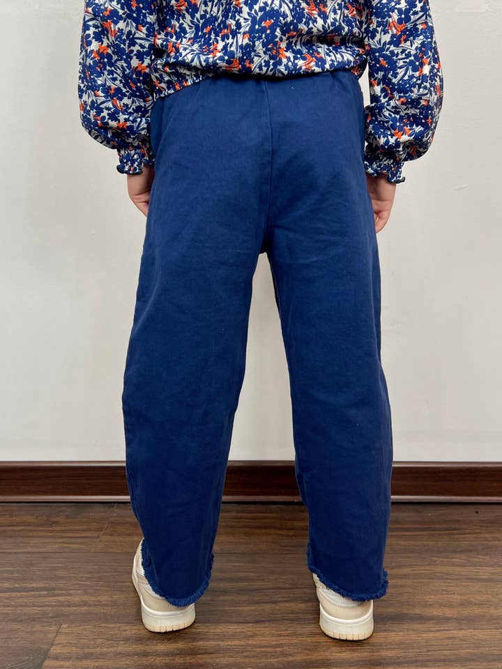 MINI MIGNON PARIS - Wholesale Pants - Kids - Cotton pants with elastic waistband and pockets for girls1