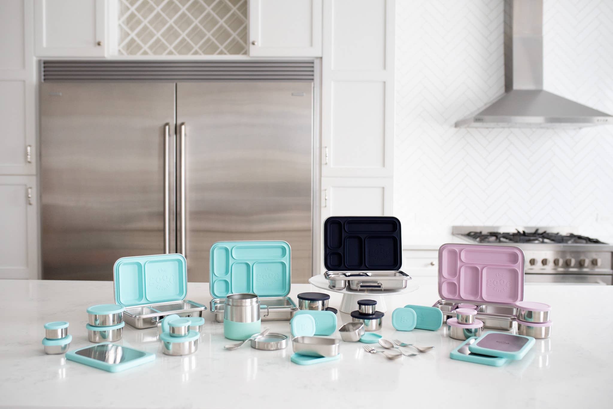 The Good Kiind - Wholesale Lunch Bag/Box - Kids - Lunch box for kids Stainless Steel, Bento-Box: The Explorer™