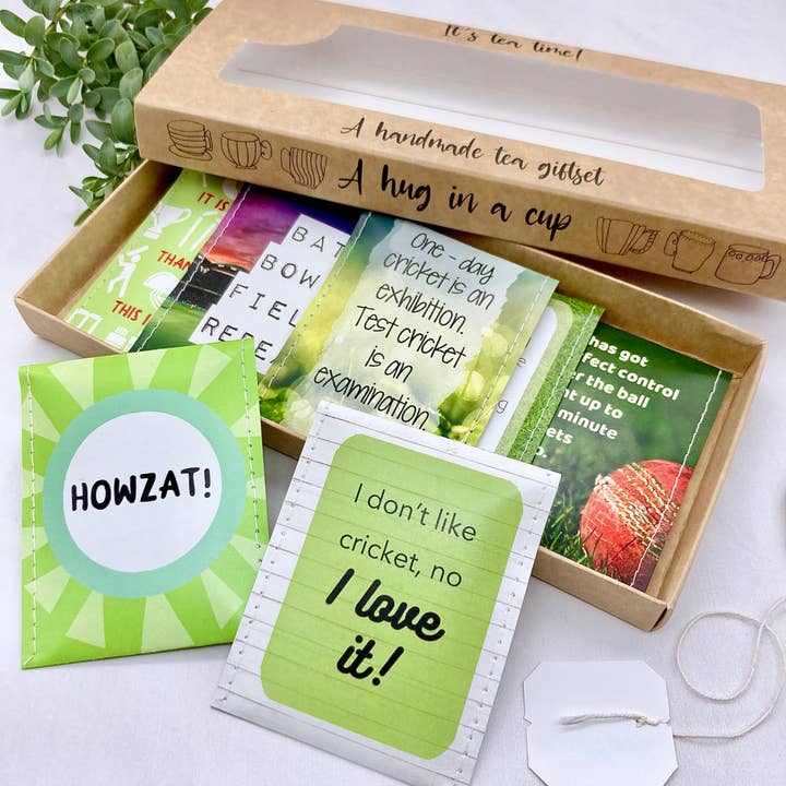 Cricket Lovers Tea Gift Set for wholesale by Victoria Mae Designs