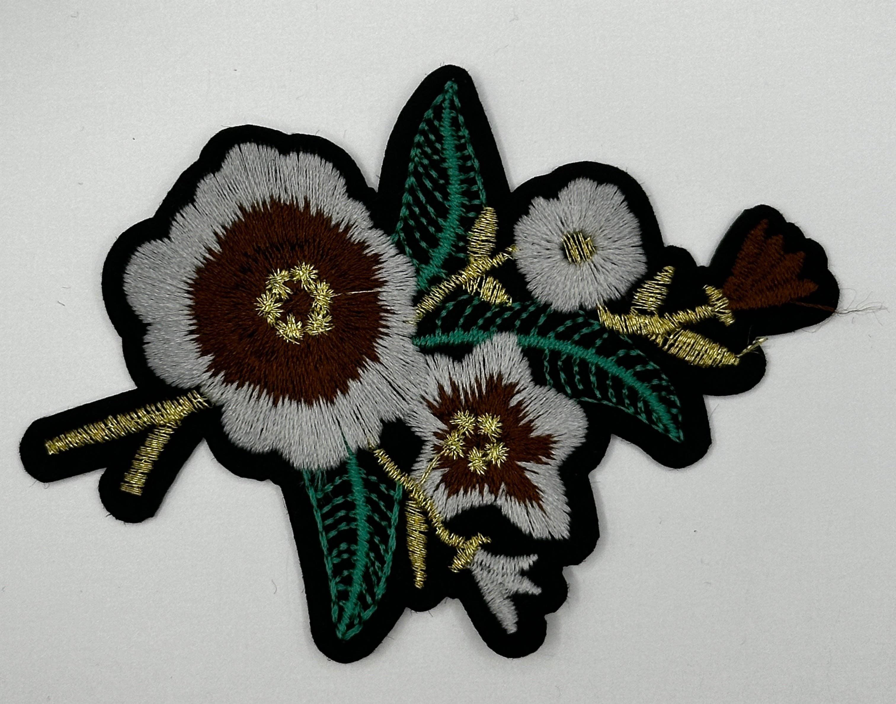 Texas Transfers - Wholesale Patch - Floral Jasmine Iron On Patches5