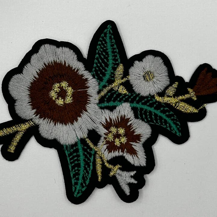 Texas Transfers - Wholesale Patch - Floral Jasmine Iron On Patches5
