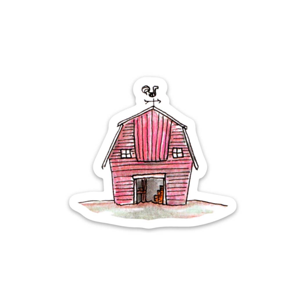 Kevin & Kaia - Wholesale Sticker - Barn Sticker - Sticker