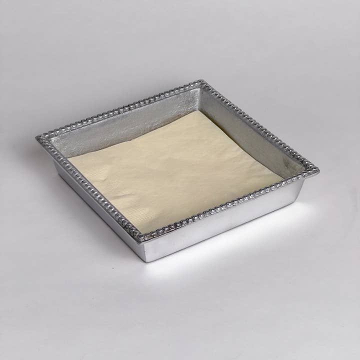 Beaded Lunch Napkin Box for wholesale by India Handicrafts Inc