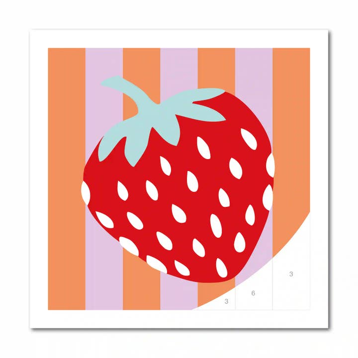 Fukuri - Wholesale DIY craft kit - Paint by numbers - DIY - FRUITS4