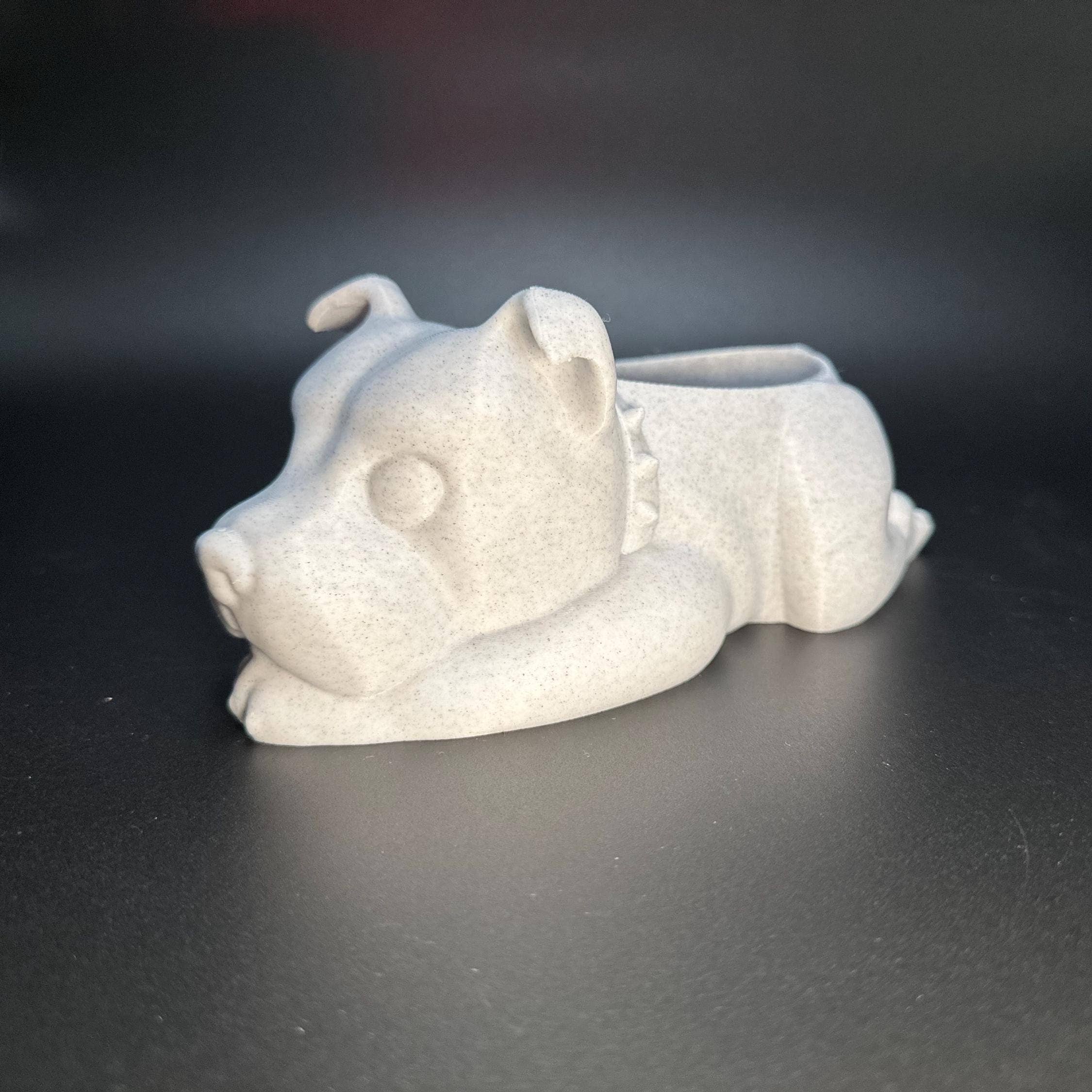 <3 Studio - Wholesale Plant Pot - Unique Planter: Staffordshire Bull Terrier - Succulent & Desk Companion for Dog Lovers7