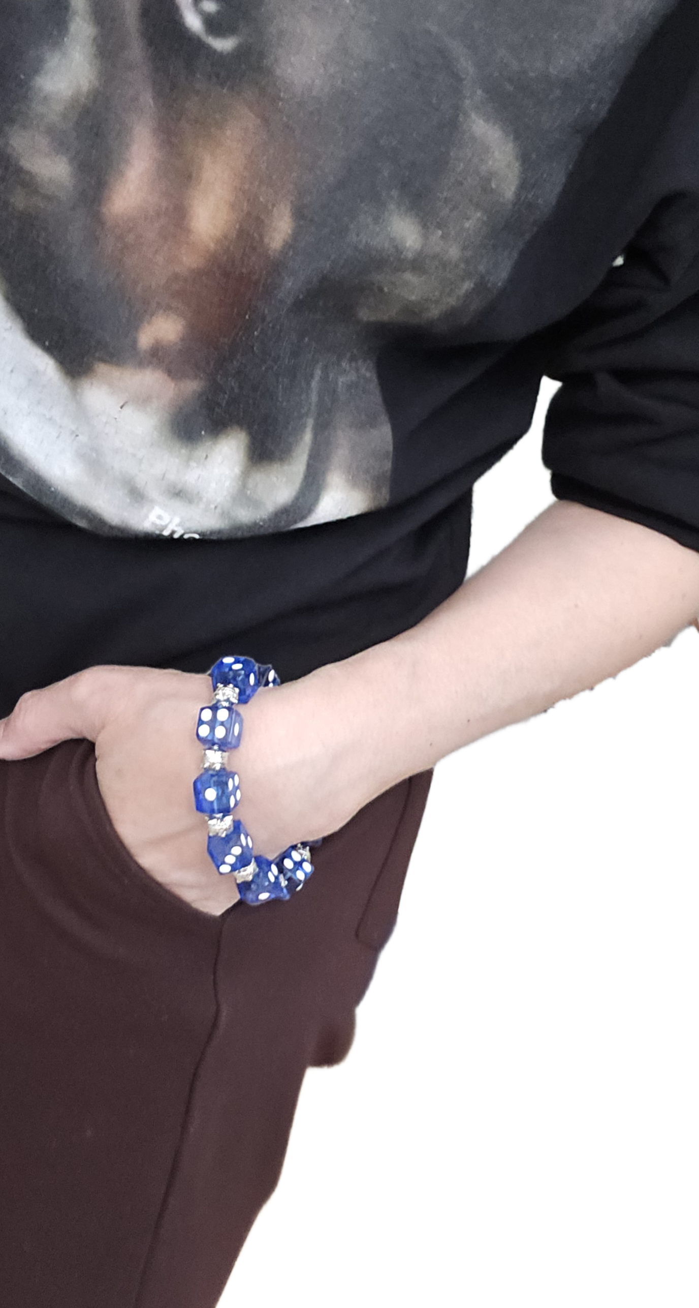 Fiona Accessories - Wholesale Beaded Bracelet - Dice Bunco Beaded Bracelet, Casino Game Night Gift Shop Idea17