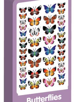 SOMMERFUGLE KLISTERMÆRKER for engroshandel hos Purple Peach Stickers