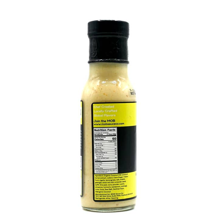 MOB Sauce - Wholesale Sauce - MOB Coconut Yellow Curry
