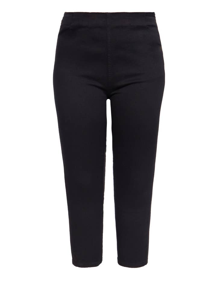 KING KEROSIN - Wholesale Pants - Women's - High-waist capri pants in authentic vintage look5