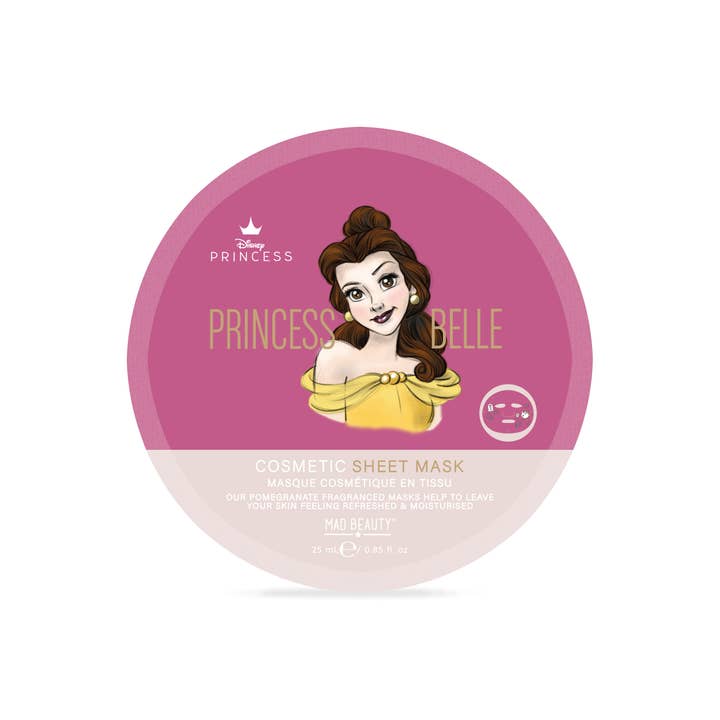 Mad Beauty USA LLC - Wholesale Skincare Face Mask - Mad Beauty Disney Pure Princess Sheet Face Mask Set (5pc)