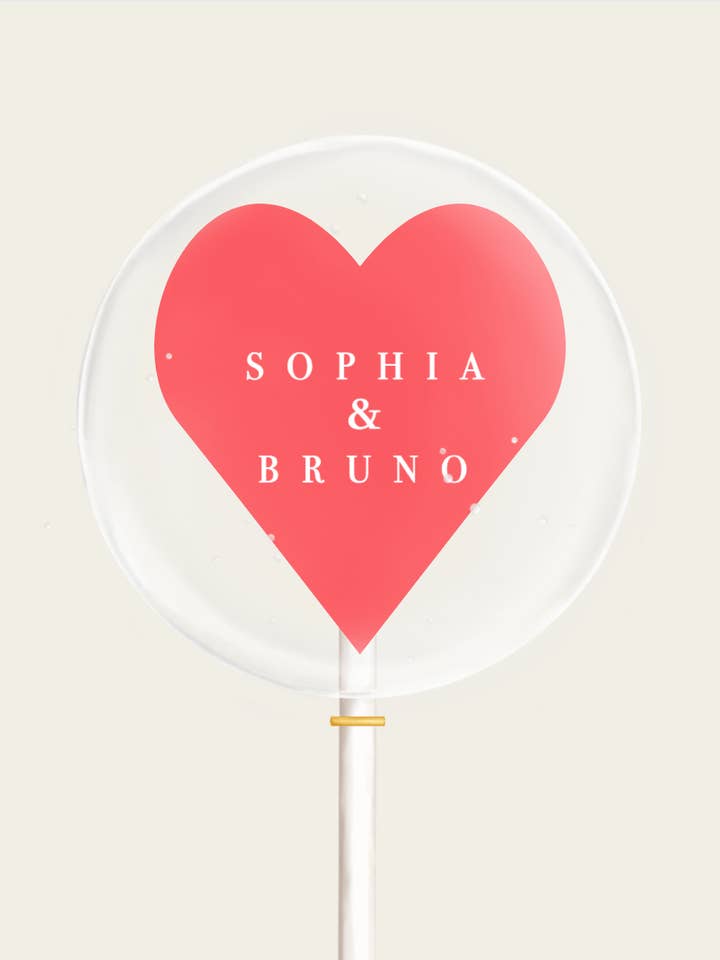 Oblatenlolli "I heart you" für den Großhandel von salonbuck