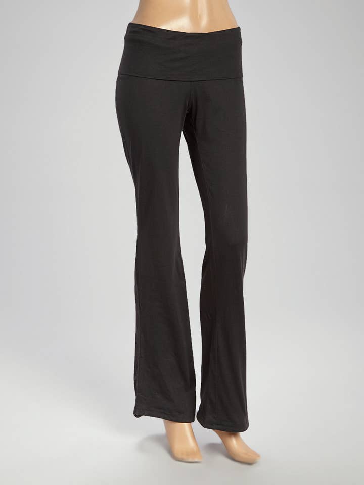 Pantalones de yoga de algodón plegables para venta al por mayor de The Collection Royal / Royal Handicrafts