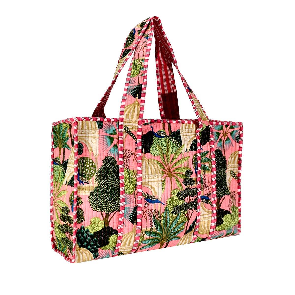 BNB Crafts Inc. - Wholesale Tote Bag - Women's - Cotton Block Print Tote Bag- Small & Large1