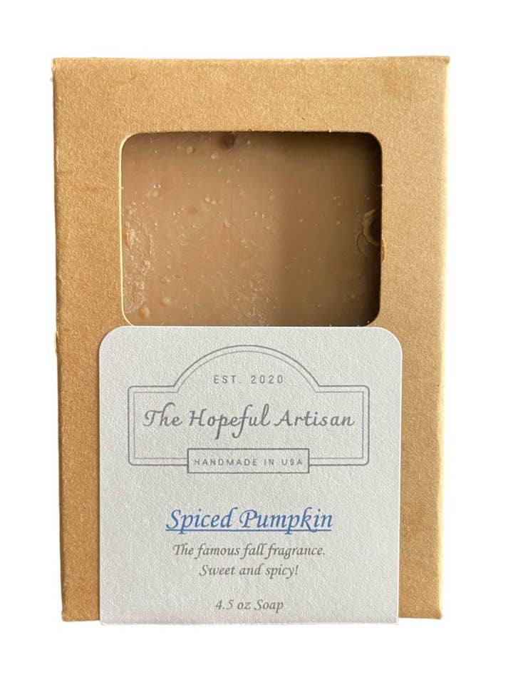 Spiced Pumpkin for wholesale by The Hopeful Artisan