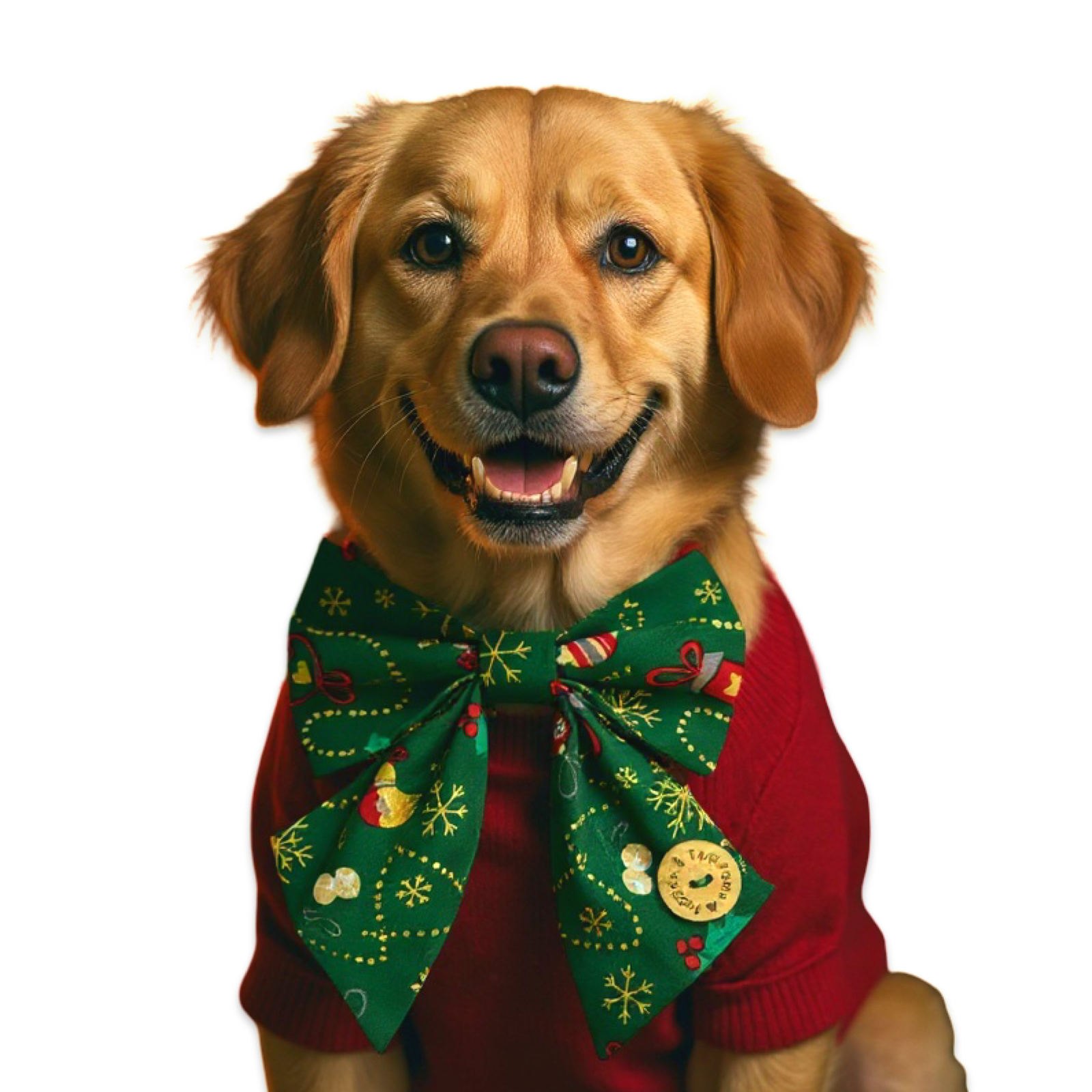 Puppies & Pom Poms - Wholesale Pet Bow Tie - Dog - Handmade Sailer Bow - Christmas Baubles & Berries4
