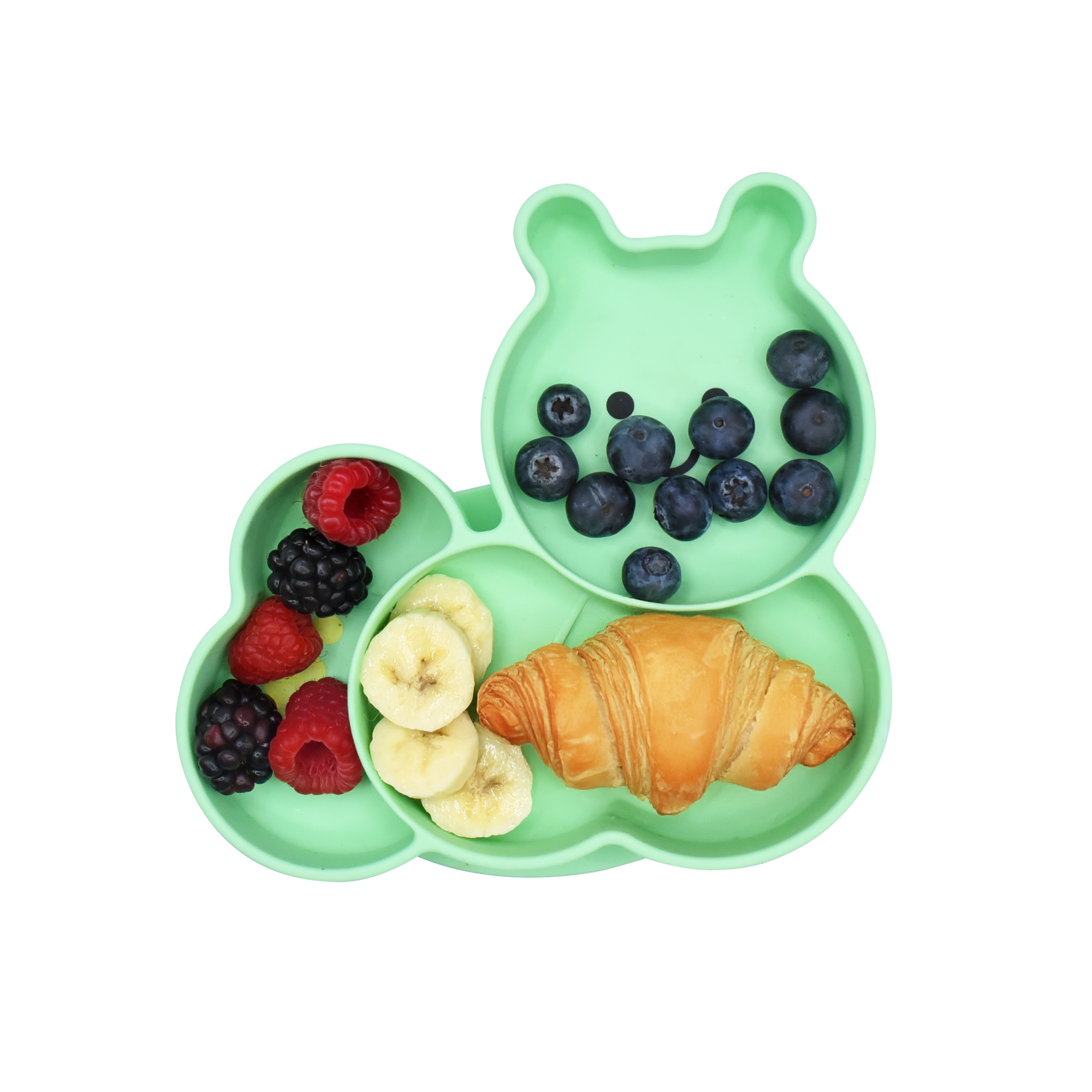 melii - Vente Assiette – enfant et bébé - Assiette à ventouse divisée en silicone22
