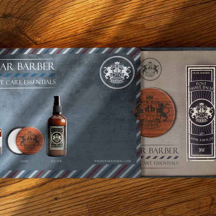 Dear Barber – wholesale Shaving set/kit – Men's – Shave Care Essentials Gift4