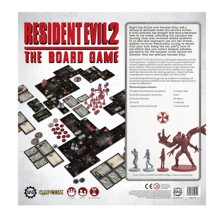 QMDirect - Wholesale Board Game - Resident Evil 2: The Board Game1
