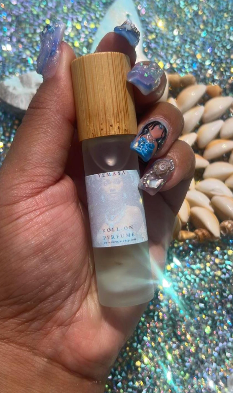 WaterBruja – wholesale Roll-on fragrance – Yemaya Perfume Roll-On, Perfume Oil Roller, Crystal Infused 5
