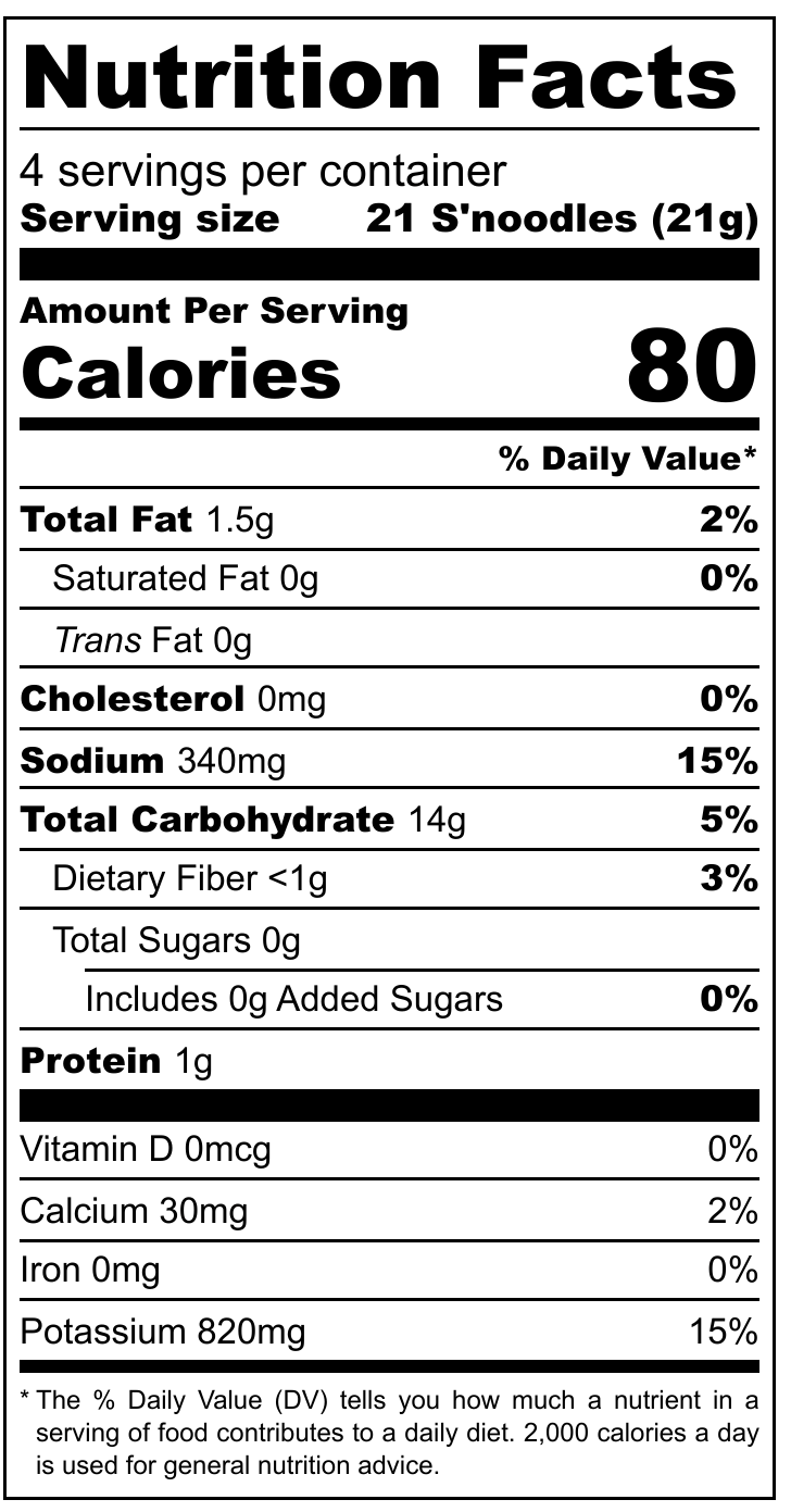 S'NOODS - Wholesale Chips - Mixed 3 oz Case 3