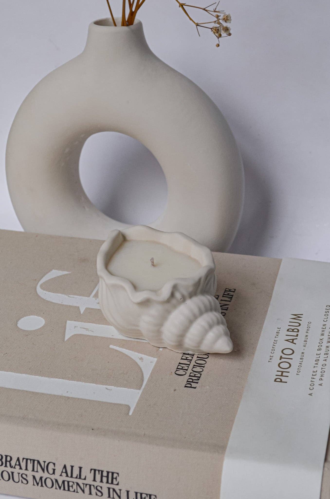 Hiroyi Decor – Engroshandel Glaslys – Seashell Beach lys3