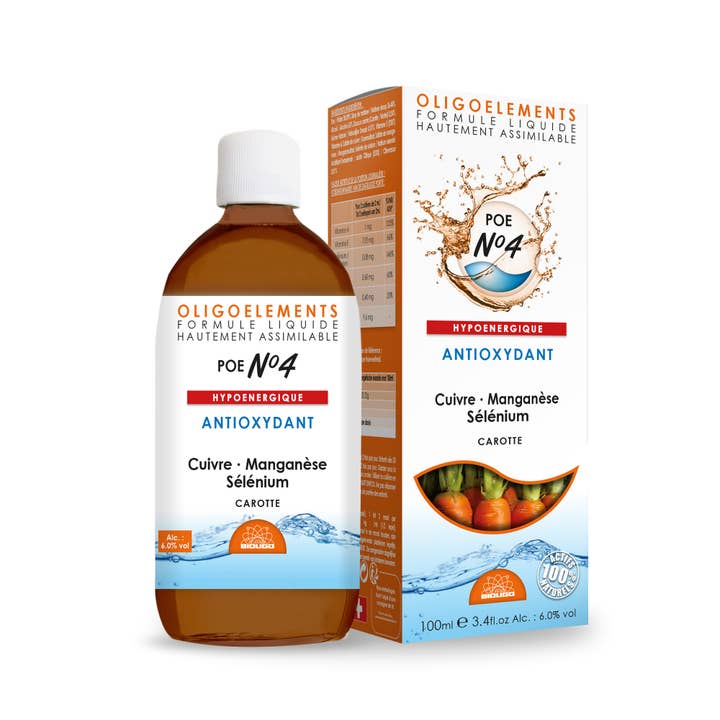 Poe nr. 04 - Gulerod - Antioxidant - 100 ml for engroshandel hos Propos'Nature