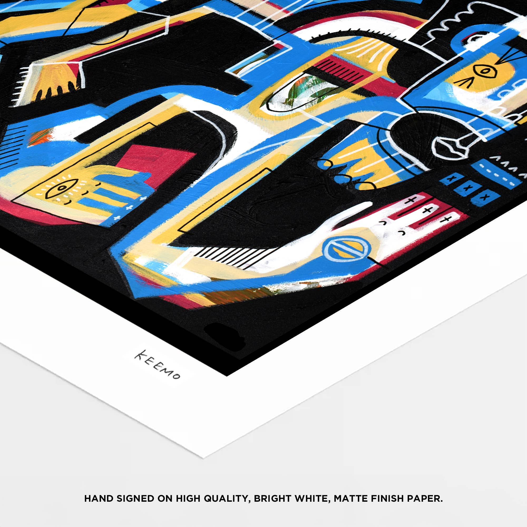 Keemo Gallery - Wholesale Art Print - Abstract Art Print Animal Modern Unique Wall Decor Colorful3