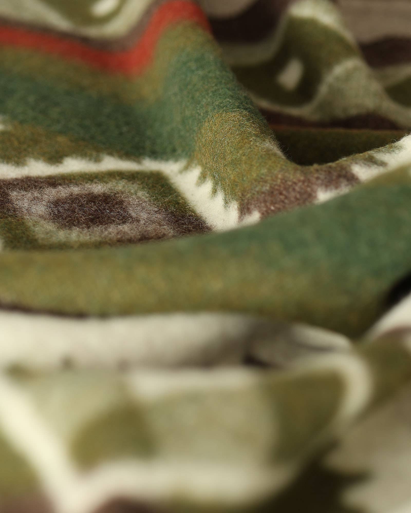 MoST - Wholesale Bedding Blanket - Wool bed Blanket TRIBE - double - green4