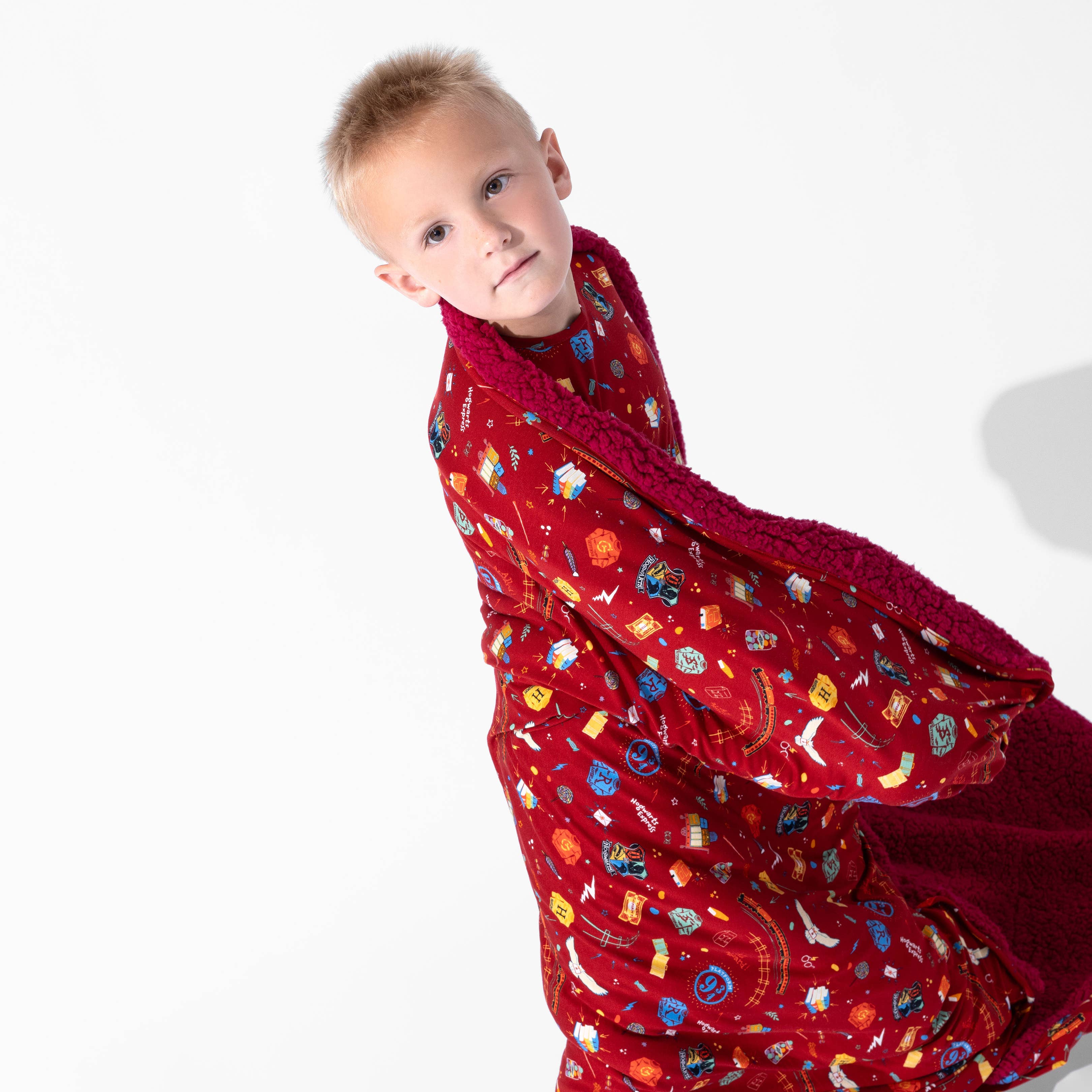 Bellabu Bear - Wholesale Bedding Blanket - Kids & Baby - Harry Potter Hogwarts Express Bamboo Blanket12