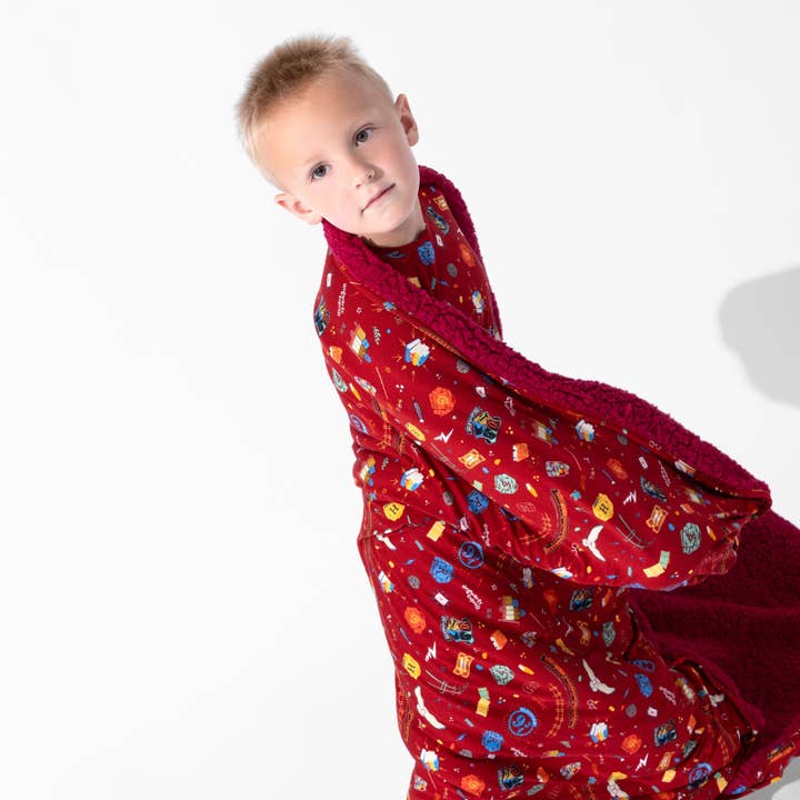 Bellabu Bear - Wholesale Bedding Blanket - Kids & Baby - Harry Potter Hogwarts Express Bamboo Blanket12