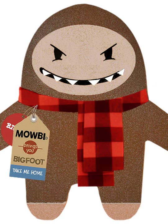 Bigfoot Plush: Gimlin for wholesale by Mowbi Souvenir