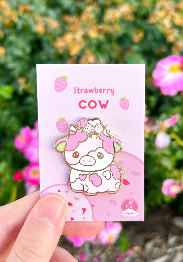 Sheepydust - Wholesale Lapel Pin/Button - Ice Cream Cow Mystery Pin Bag4