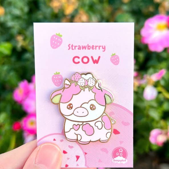 Sheepydust - Wholesale Lapel Pin/Button - Ice Cream Cow Mystery Pin Bag4