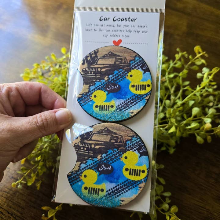 Autocoasterset voor wholesale door Magnolia On Main LLC