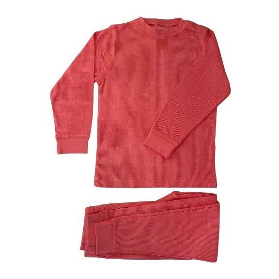 NEW! Coral Waffle Cotton Set for wholesale by Slugs & Snails