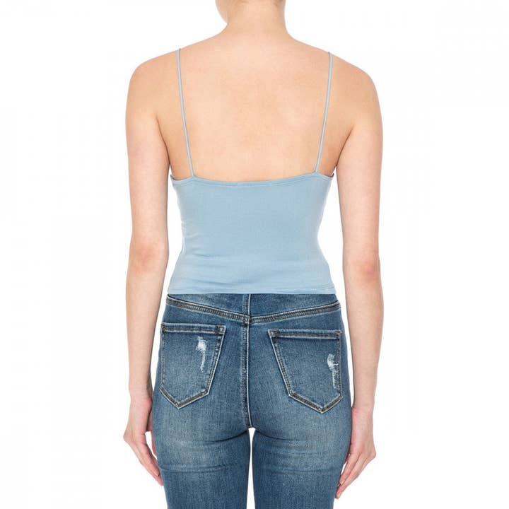 Paperdoll - Wholesale Camisole - Women's - SKINNY CAMI STRAP CROP TOP10